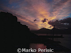 Sunrise over the port of Calvi Corsica.Another bangging d... by Marko Perisic 
